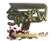 Sticker | snow (Gold) | Shanghai 2024