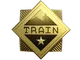 Sticker | Train (Gold)