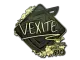 Sticker | vexite (Gold) | Rio 2022