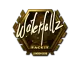 Sticker | waterfaLLZ (Gold) | London 2018