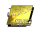 Sticker | WorldEdit (Gold) | MLG Columbus 2016