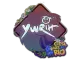 Sticker | yuurih (Glitter) | Rio 2022