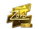 Sticker | Zero (Gold) | Atlanta 2017