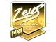 Sticker | Zeus (Gold) | Cluj-Napoca 2015