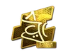 Sticker | chrisJ (Gold) | Atlanta 2017