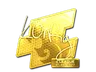 Sticker | k0nfig (Gold) | Atlanta 2017