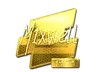 Sticker | mixwell (Gold) | Atlanta 2017