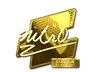 Sticker | nitr0 (Gold) | Atlanta 2017