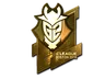 Sticker | G2 Esports (Gold) | Boston 2018