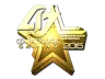 Sticker | Counter Logic Gaming (Gold) | Cluj-Napoca 2015