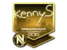 Sticker | kennyS (Gold) | Cluj-Napoca 2015