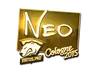 Sticker | NEO (Gold) | Cologne 2015