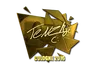 Sticker | TENZKI (Gold) | Cologne 2016