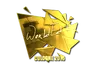 Sticker | WorldEdit (Gold) | Cologne 2016