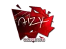 Sticker | aizy (Foil) | Cologne 2016