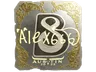 Sticker | alex666 (Gold) | Austin 2025