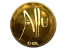 Sticker | allu (Gold) | Katowice 2019