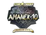 Sticker | AmaNEk (Gold) | Berlin 2019