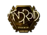 Sticker | ANDROID (Gold) | London 2018