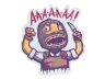 Sticker | Angry T