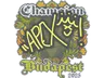 Sticker | apEX (Champion) | Budapest 2025