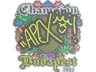 Sticker | apEX (Embroidered, Champion) | Budapest 2025