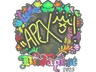 Sticker | apEX (Holo) | Budapest 2025