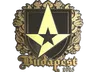 Sticker | Astralis (Gold) | Budapest 2025