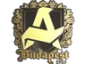 Sticker | Aurora (Gold) | Budapest 2025