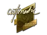 Sticker | autimatic (Gold) | Boston 2018