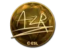 Sticker | AZR (Gold) | Katowice 2019