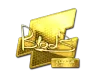 Sticker | B1ad3 (Gold) | Atlanta 2017