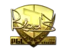 Sticker | B1ad3 (Gold) | Krakow 2017
