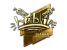 Sticker | balblna (Gold) | Boston 2018