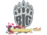 Sticker | BIG (Glitter) | Shanghai 2024