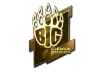 Sticker | BIG (Gold) | Boston 2018
