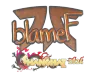Sticker | blameF (Glitter) | Shanghai 2024