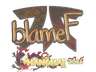 Sticker | blameF (Holo) | Shanghai 2024