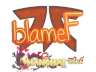 Sticker | blameF | Shanghai 2024