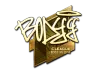 Sticker | bodyy (Gold) | Boston 2018