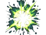 Sticker | Boom Epicenter (Glitter)