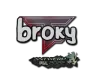 Sticker | broky | Antwerp 2022