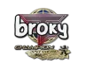 Sticker | broky (Champion) | Antwerp 2022