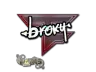 Sticker | broky (Glitter) | Paris 2023