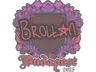 Sticker | Brollan | Budapest 2025