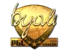 Sticker | byali (Gold) | Krakow 2017