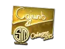 Sticker | cajunb (Gold) | Cologne 2015