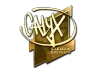 Sticker | Calyx (Gold) | Boston 2018