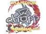 Sticker | chopper (Holo, Champion) | Shanghai 2024