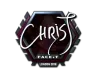 Sticker | chrisJ (Foil) | London 2018